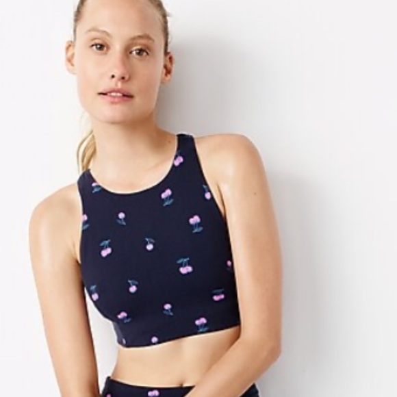 J. Crew x New Balance sports bra/crop top - Picture 1 of 4